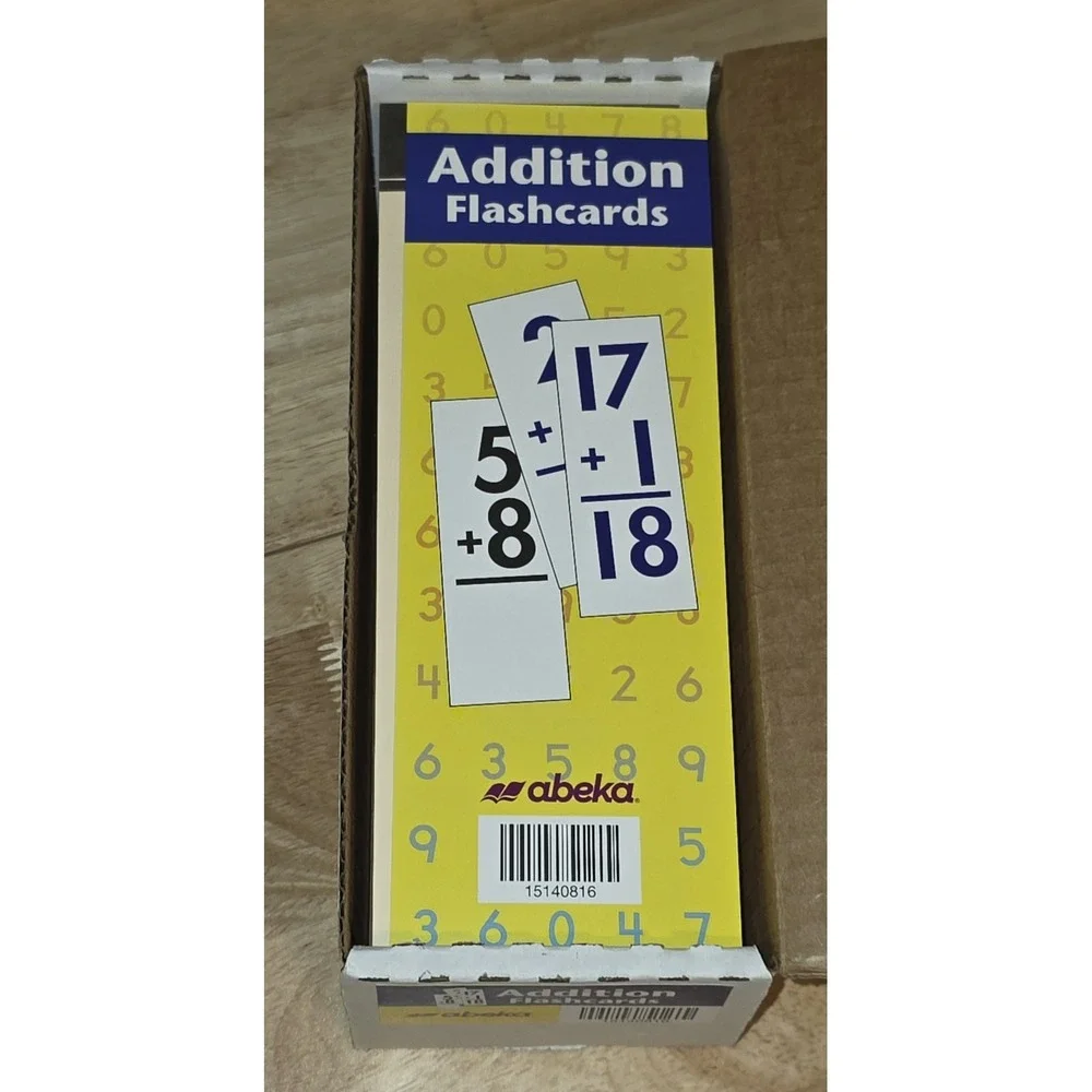 Abeka Addition Flashcards New/Open Box B-4526